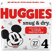 Huggies Snug & Dry Baby Diapers - Size 4
