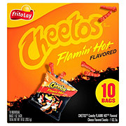 Cheetos Flamin' Hot Cheese Snacks Multipack 1 oz Bags
