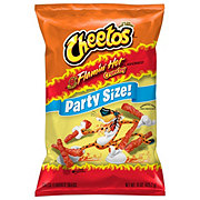 Cheetos Flamin' Hot Crunchy Cheese Flavored Snacks Party Size
