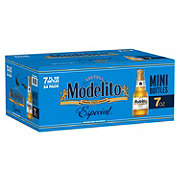 Modelo Especial Modelito Mexican Lager Import Beer 7 oz Bottles, 24 pk