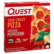 Quest Thin Crust Frozen Pizza - Uncured Pepperoni