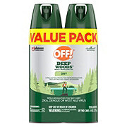 Off! Deep Woods Dry Insect Repellent VIII, 2 Pk