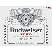Budweiser Zero Non-Alcoholic Beer 12 oz Cans