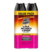Hot Shot Fresh Floral Scent Ant, Roach & Spider Killer Aerosol Spray, Value Pack