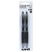 uniball 207 0,7mm Retractable Gel Pens - Black Ink