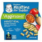 Gerber Mealtime for Toddler Veggiepower Harvest Bowl - Garden Tomato