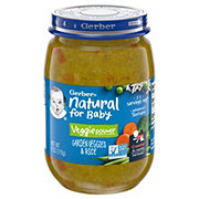 Gerber Natural for Baby Veggiepower 3rd Foods - Garden Veggies & Rice