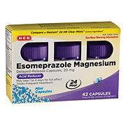 H-E-B Esomeprazole Magnesium 20 mg Mini Capsules