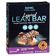GNC Total Lean 16g Protein Snack Bars - Coconut Caramel