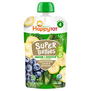 Happy Tot Organics Super Bellies Pouch - Bananas Spinach & Blueberries