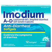 Imodium A-D Anti-Diarrheal Softgels