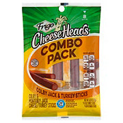 Frigo CheeseHeads Combo Pack - Colby Jack Cheese & Turkey Sticks, 8 ct