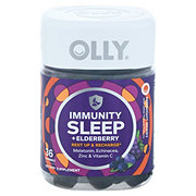 Olly Immunity Sleep + Elderberry Midnight Berry Gummies