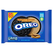 Nabisco Oreo Peanut Butter Creme Sandwich Cookies Family Size