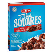 H-E-B Cocoa Hazelnut Filled Squares