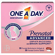 One A Day Prenatal Advanced with Brain Support
