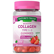 Nature's Truth Beauty Collagen Type 1 + 3 Gummies - Strawberry