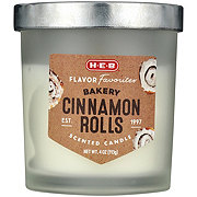 H-E-B Flavor Favorites Cinnamon Rolls Scented Candle