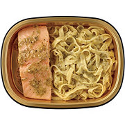 Meal Simple by H-E-B Salmon Piccata & Fettuccine