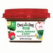 Once Upon a Farm Organic Baby Food - Apple Banana & Kale