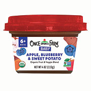 Once Upon a Farm Organic Baby Food - Apple Blueberry & Sweet Potato