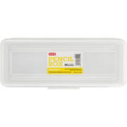 H-E-B Clear Pencil Storage Box, Large