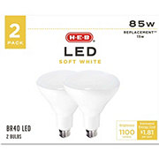 H-E-B BR40 85-Watt LED Light Bulbs - Soft White