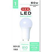 H-E-B GU24 60-Watt LED Light Bulbs - Daylight