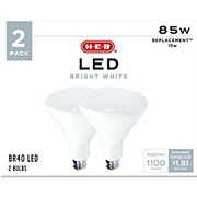 H-E-B BR40 85-Watt LED Light Bulbs - Bright White