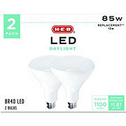 H-E-B BR40 85-Watt LED Light Bulbs - Daylight