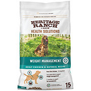 Heritage Ranch by H-E-B Weight Management Chicken & Oatmeal Dry Dog Food