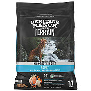 Heritage Ranch by H-E-B Terrain High Protein Diet Adult Dry Dog Food - Salmon, Whitefish & Trout