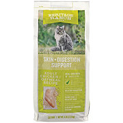 Heritage Ranch by H-E-B Skin + Digestion Support Adult Dry Cat Food - Chicken & Oatmeal