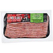 H-E-B Lumberjack Uncured Turkey Bacon - Maple & Black Pepper