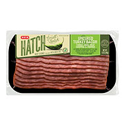 H-E-B Uncured Hatch Chile Turkey Bacon
