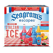 Seagram's Escapes Italian Ice Variety Pack Bottles 12 pk