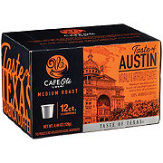 CAFE Olé by H-E-B Medium Roast Taste of Austin Coffee Single Serve Cups