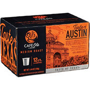 CAFE Olé by H-E-B Taste of Austin Medium Roast Coffee Single Serve Cups