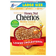 General Mills Honey Nut Cheerios Medley Crunch Cereal Large Size