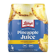 Libby's Pineapple Juice 4 pk Bottles