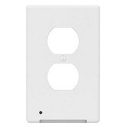 Amertac LumiCover Classic Cover Night Light Wall Plate - White