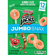 Kellogg's Apple Jacks Jumbo Snax Original Cereal Snacks