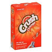 Crush Orange Drink Mix Packets