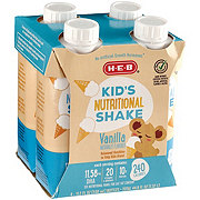 H-E-B Kid's Nutritional Shake - Vanilla