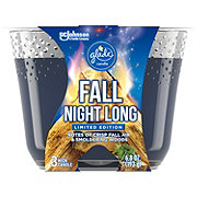 Glade Fall Night Long 3 Wick Candle