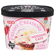 H-E-B Creamy Creations Wedding Cake Ice Cream