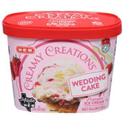 H-E-B Creamy Creations Wedding Cake Ice Cream