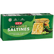 H-E-B Jalapeno Saltine Crackers