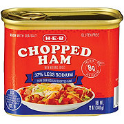 H-E-B Reduced Sodium Chopped Ham