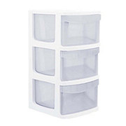 Sterlite Small 5-Compartment Storage Drawers - White - Shop